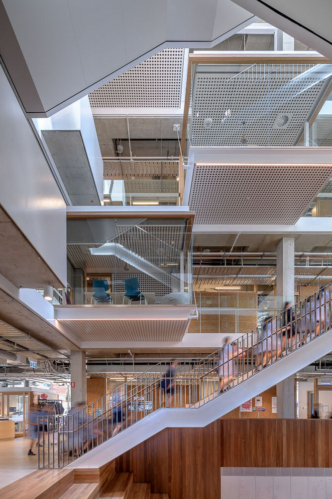 MLC School Burwood Interior, by BVN. Photography by The Guthrie Project