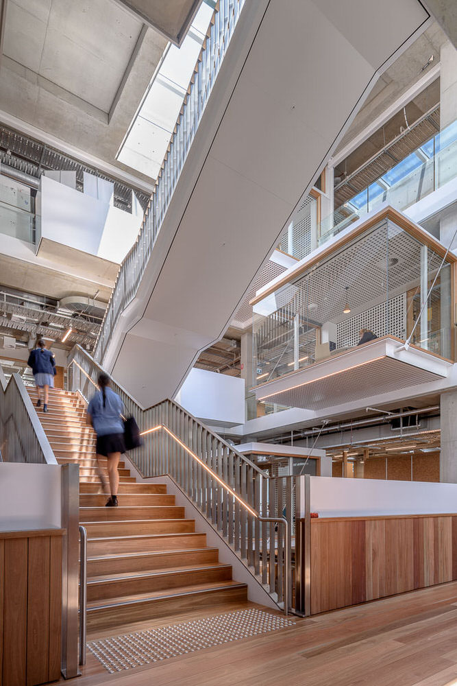 MLC School Burwood Interior, by BVN. Photography by The Guthrie Project