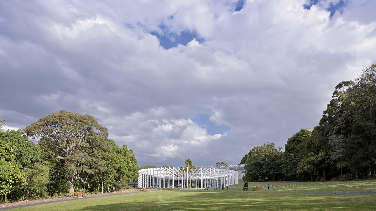 The Calyx, Royal Botanic Gardens Sydney - by PTW + McGregor Coxall