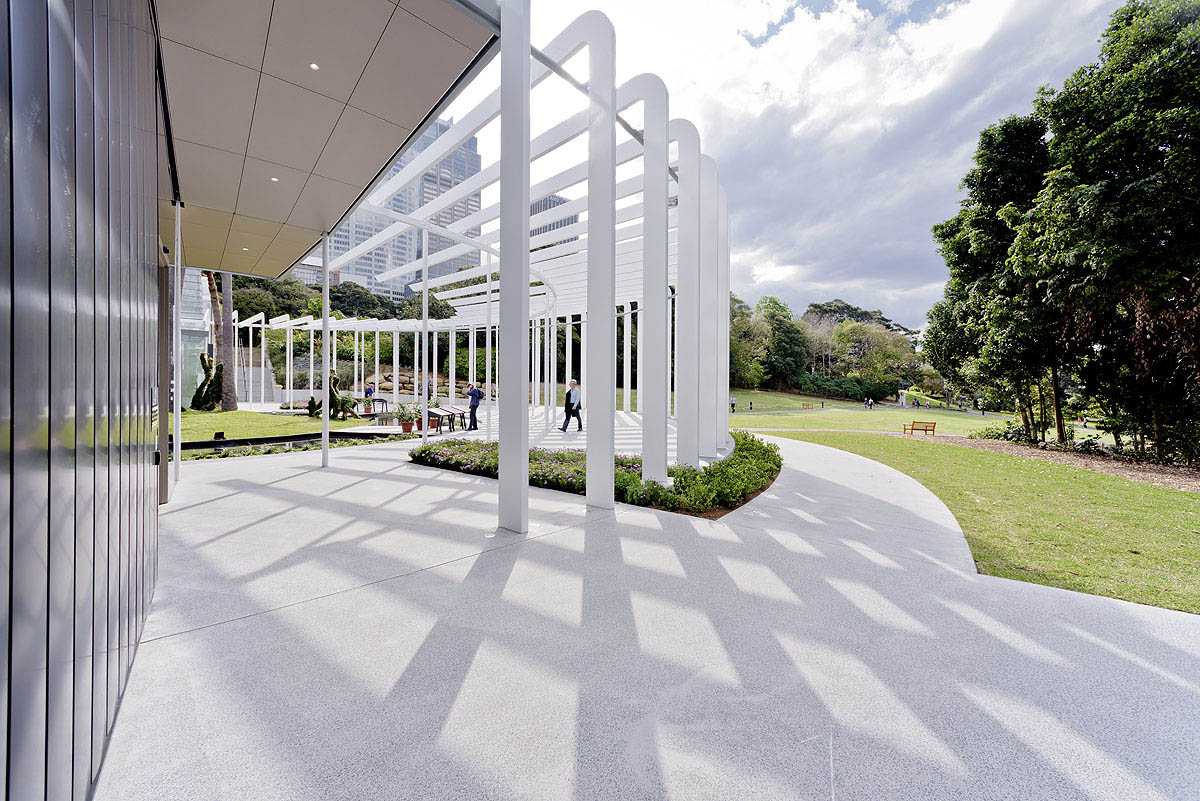 The Calyx, Royal Botanic Gardens Sydney - by PTW + McGregor Coxall