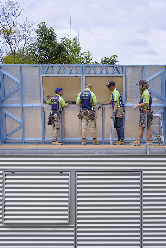 Grid Installation, by Carter Williamson Architects