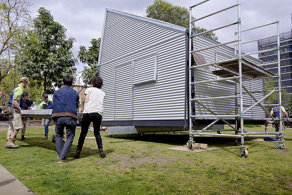 Grid Installation, by Carter Williamson Architects
