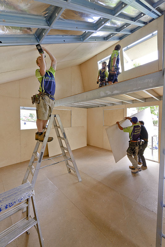 Grid Installation, by Carter Williamson Architects