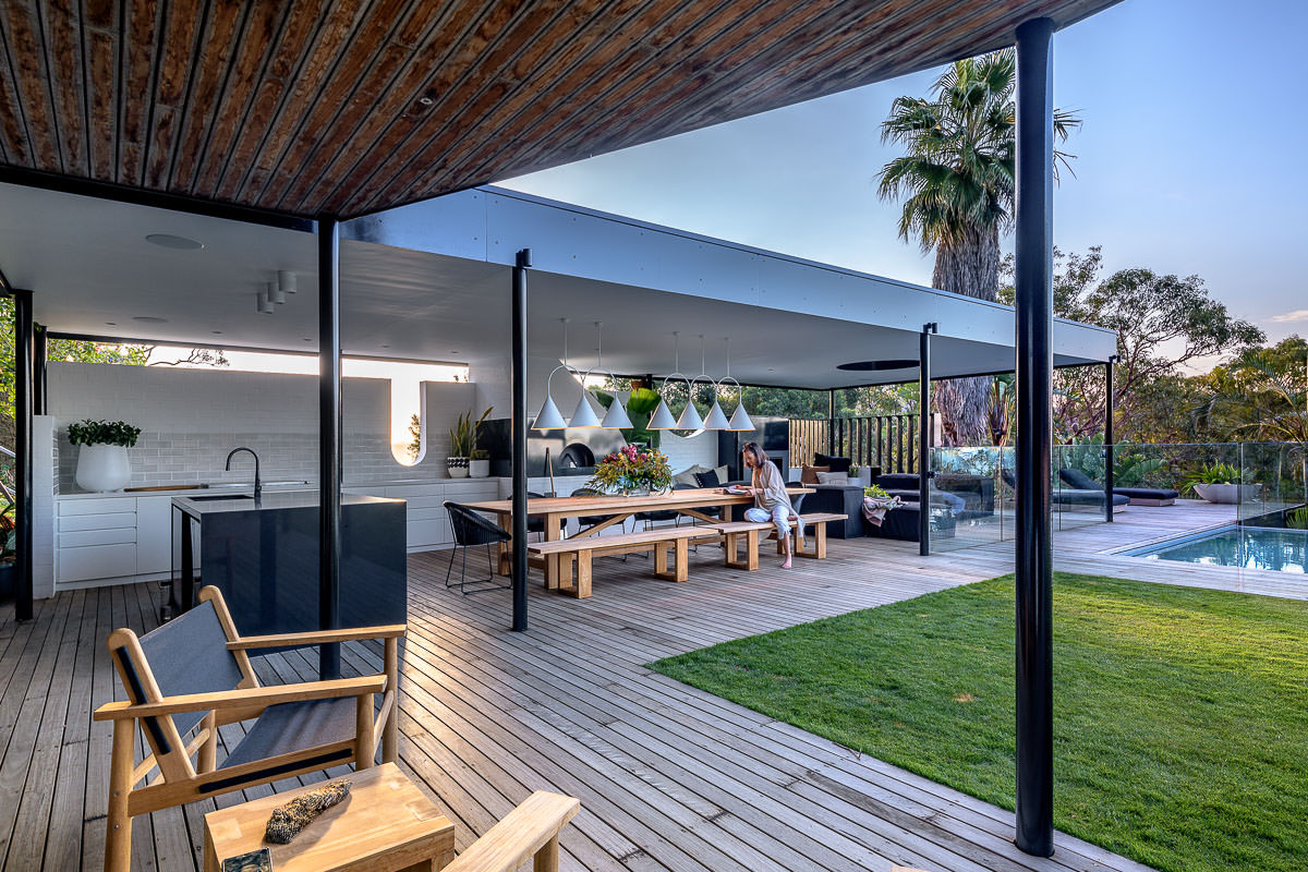Newport Cabana, by Carter Williamson Architects
