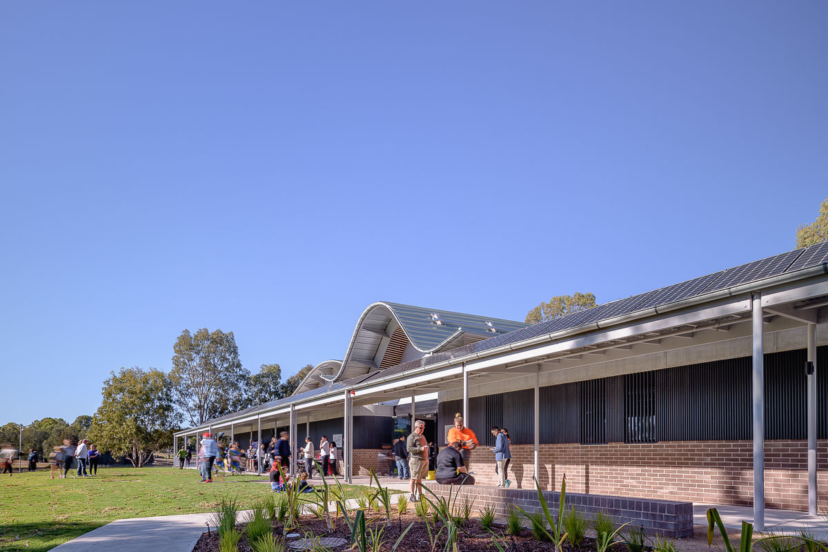 Woodcroft Community Centre Open Day, Architecture by Carter Williamson Architects. Photographs by The Guthrie Project.