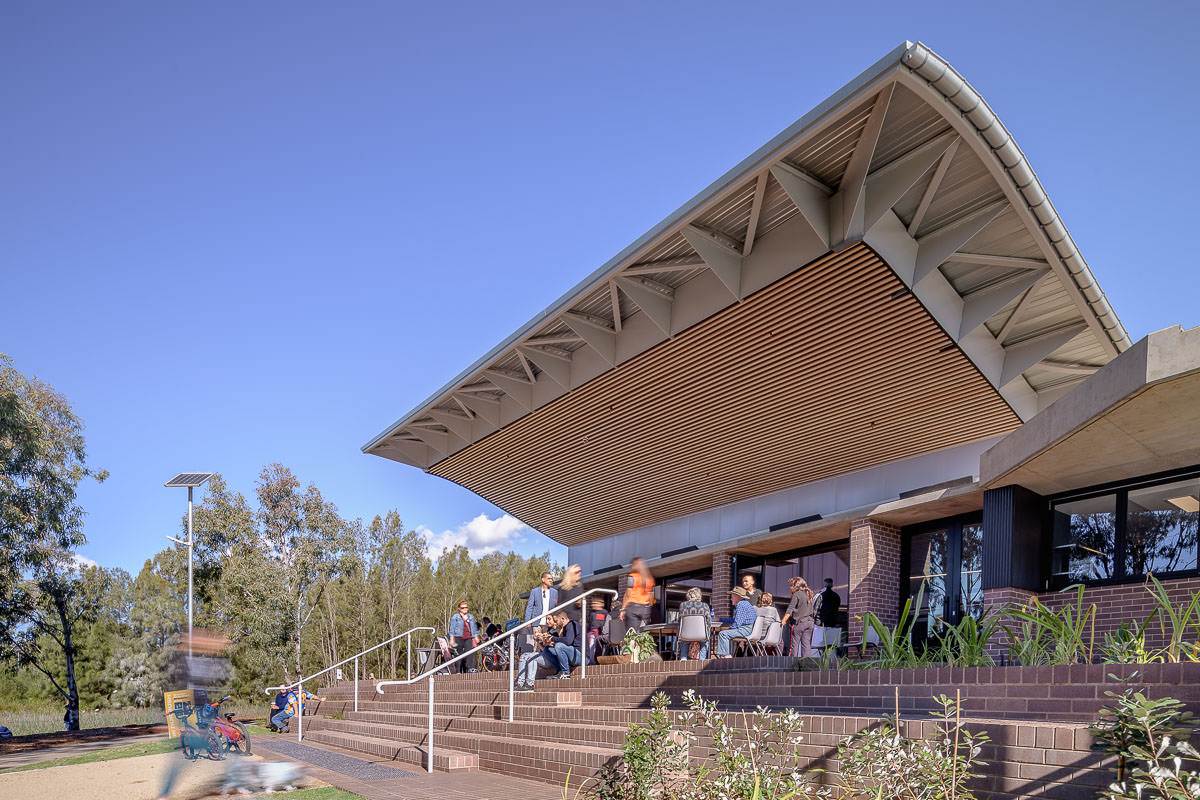 Woodcroft Community Centre Open Day, Architecture by Carter Williamson Architects. Photographs by The Guthrie Project.