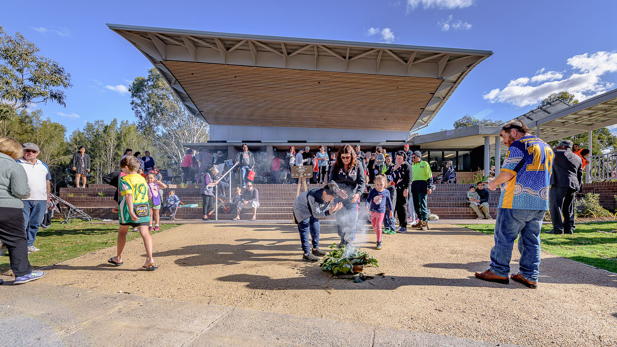 Woodcroft Community Centre Open Day, Architecture by Carter Williamson Architects. Photographs by The Guthrie Project.
