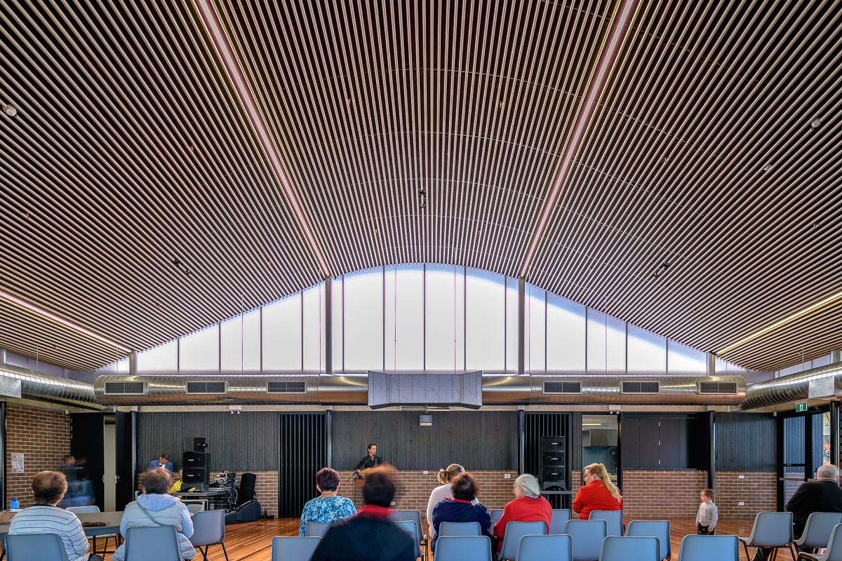 Woodcroft Community Centre Open Day, Architecture by Carter Williamson Architects. Photographs by The Guthrie Project.