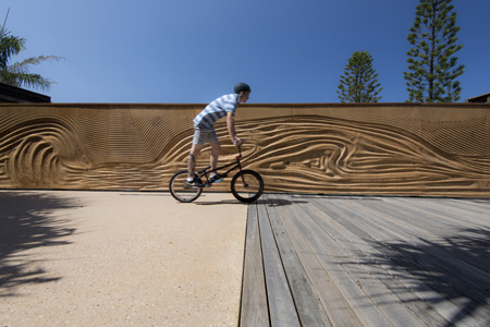 Carl Holder Public Art Walk Screen, Coolum