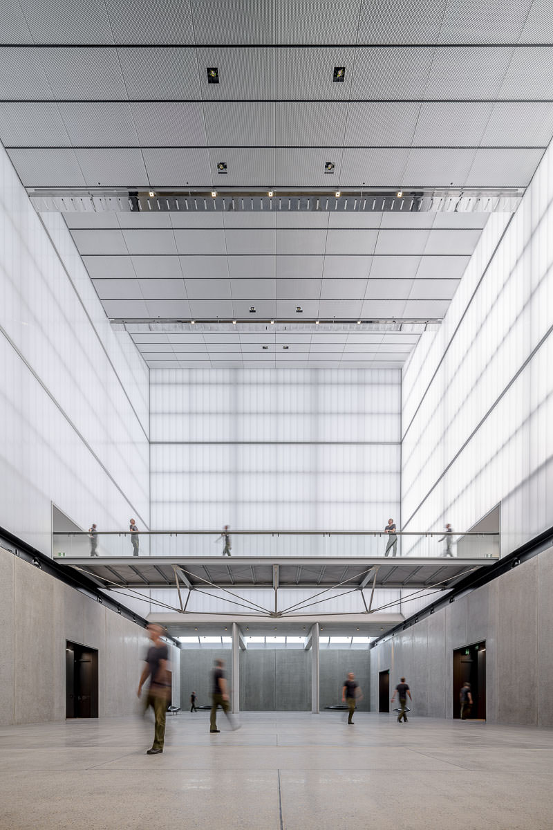 White Rabbit Gallery, Dangrove Art Storage Facility, Great Hall, by Tzannes Architects