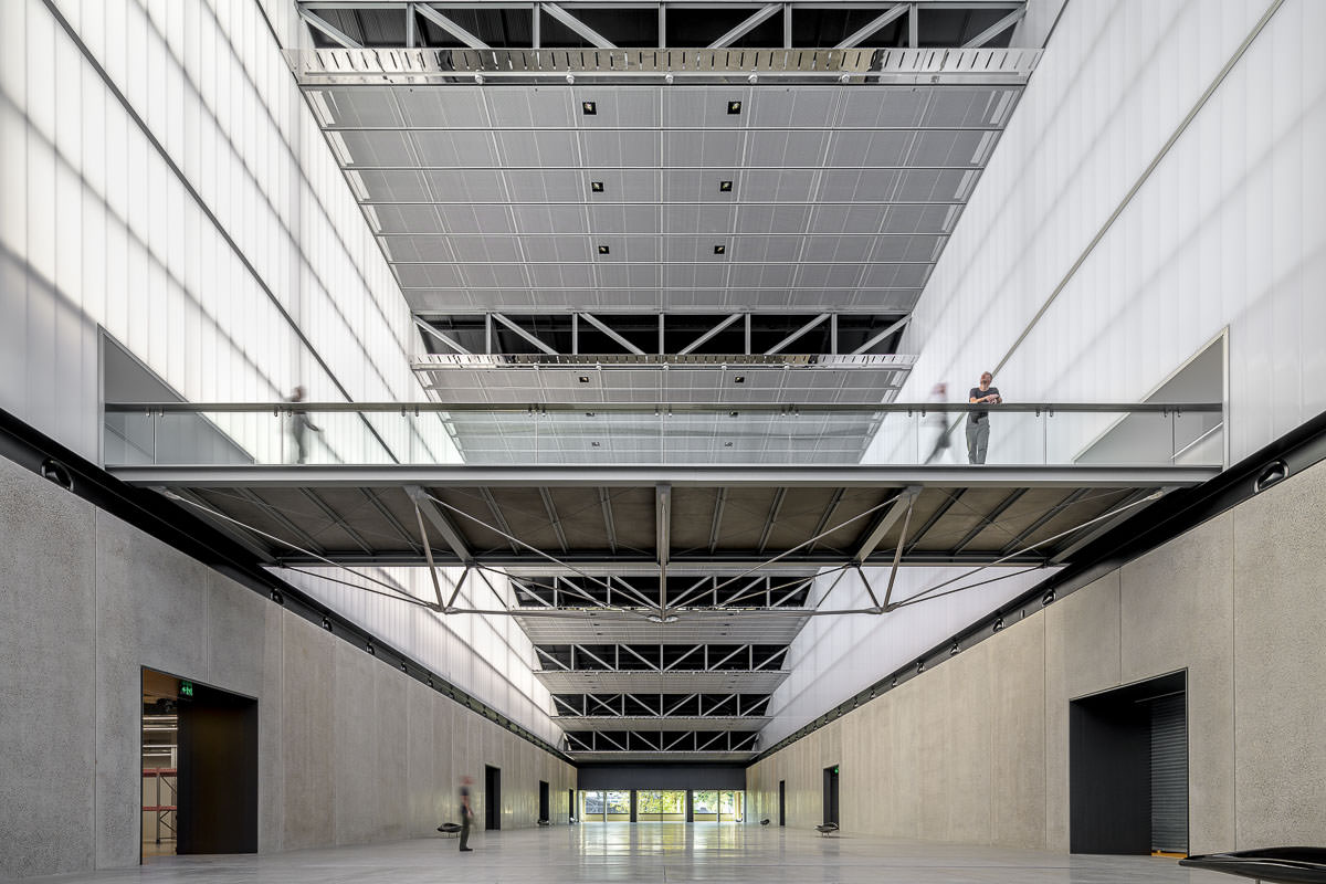 White Rabbit Gallery, Dangrove Art Storage Facility, Great Hall, by Tzannes Architects