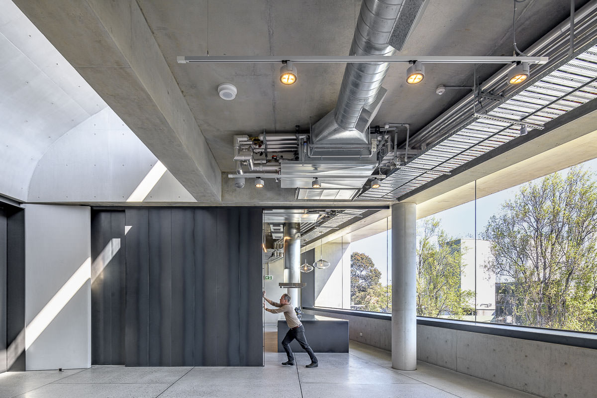 White Rabbit Gallery, Dangrove Art Storage Facility, Kitchen, by Tzannes Architects