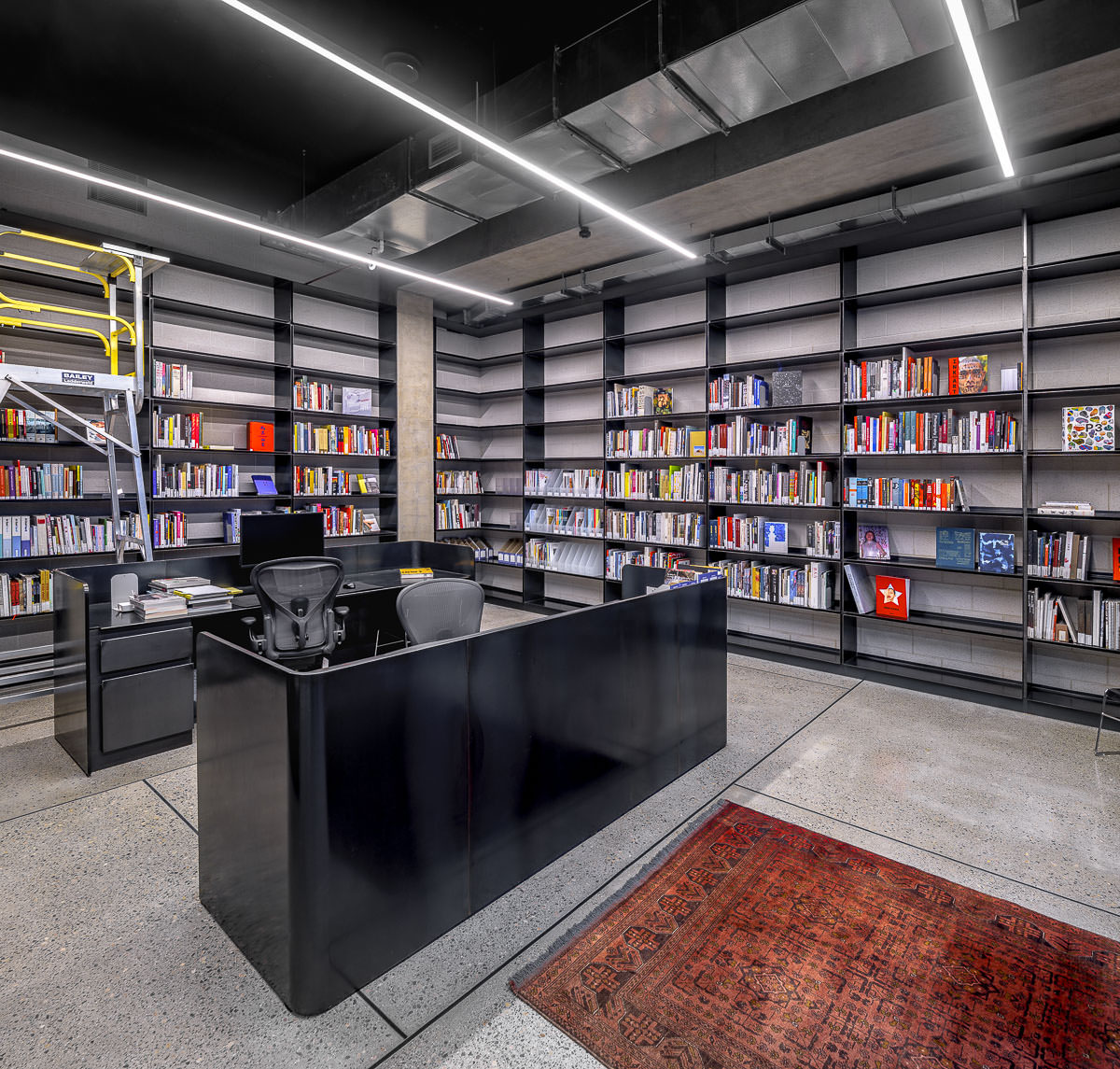 White Rabbit Gallery, Dangrove Art Storage Facility, Library, by Tzannes Architects