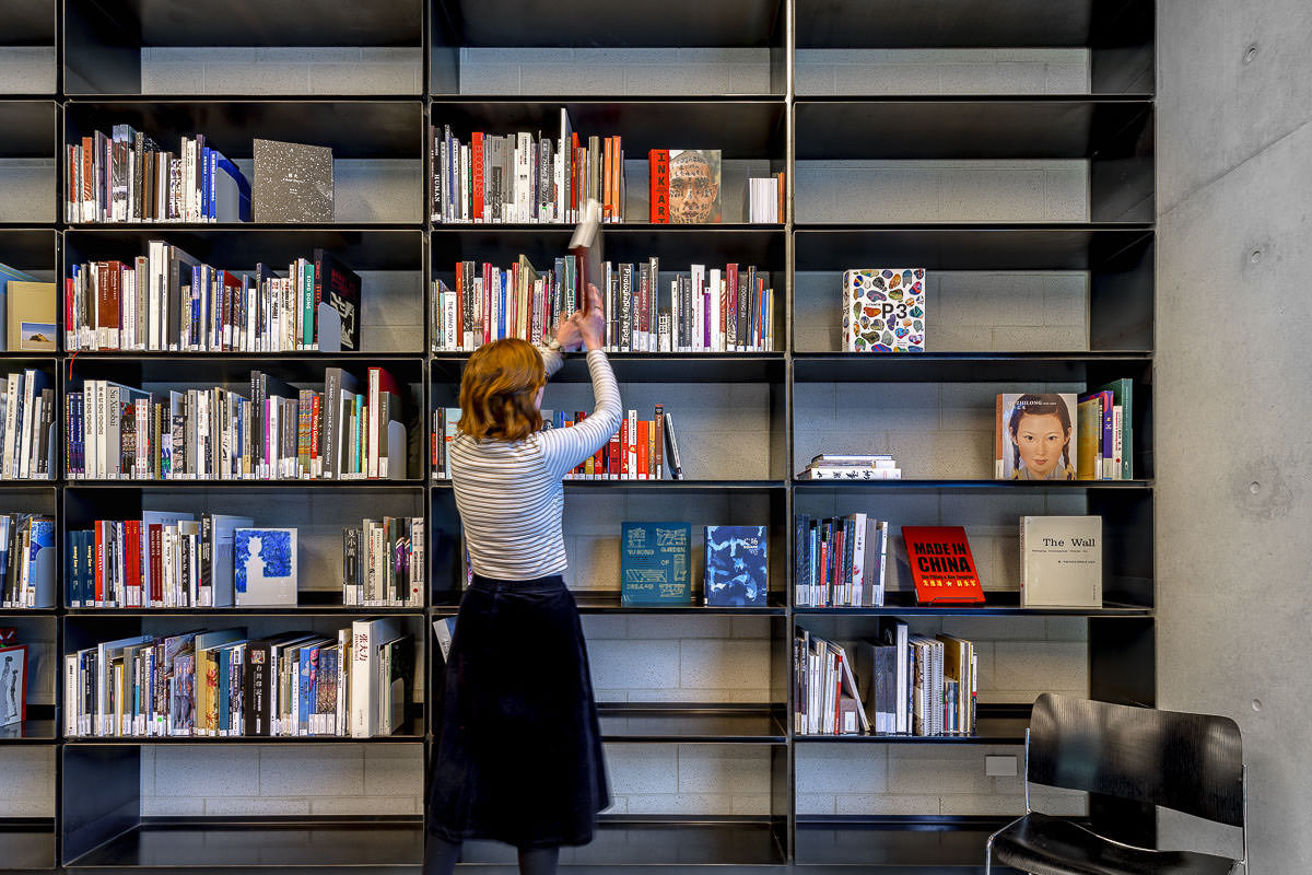 White Rabbit Gallery, Dangrove Art Storage Facility, Library, by Tzannes Architects