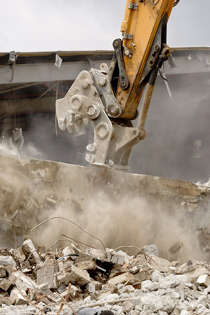 Dangrove Warehouse - Pre-construction Demolition Progress