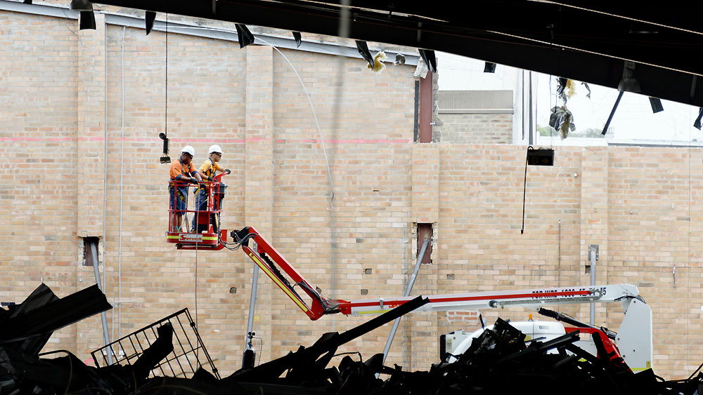 Dangrove Warehouse - Pre-construction Demolition Progress