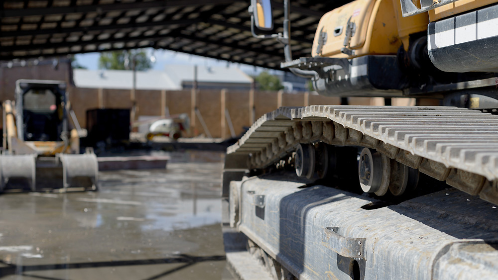 Dangrove Warehouse - Pre-construction Demolition Progress