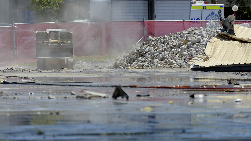 Dangrove Warehouse - Pre-construction Demolition Progress