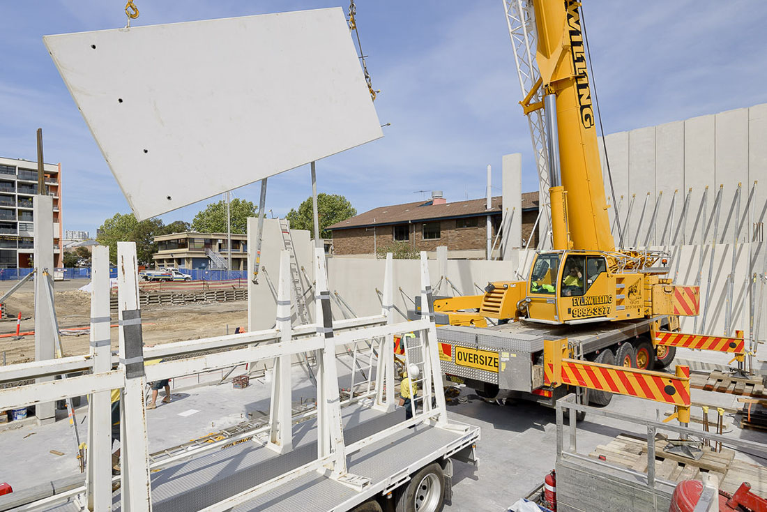 Dangrove Art Storage Facility - Construction Progress