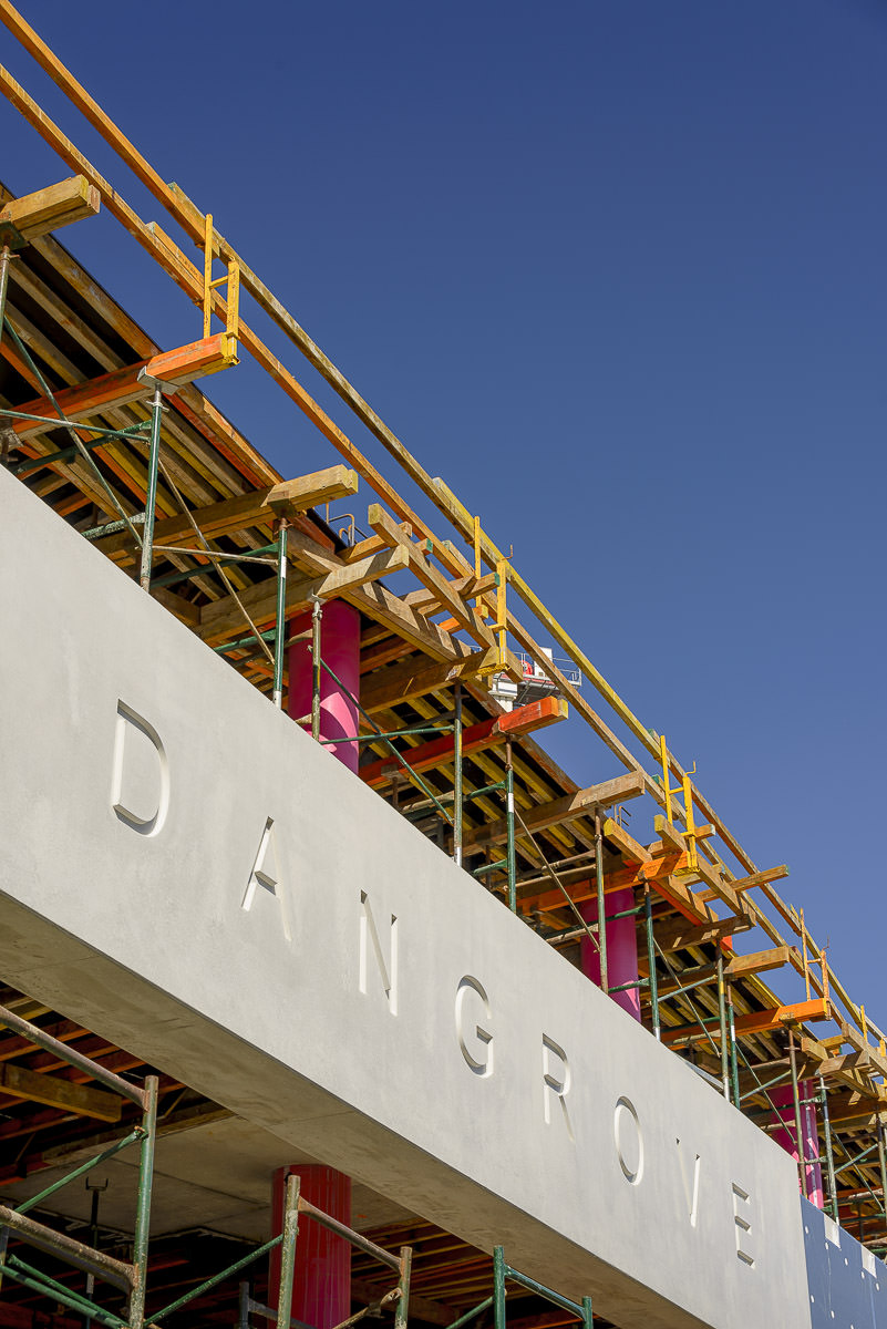 Dangrove Art Storage Facility - Construction Progress