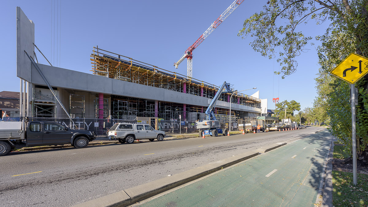 Dangrove Art Storage Facility - Construction Progress