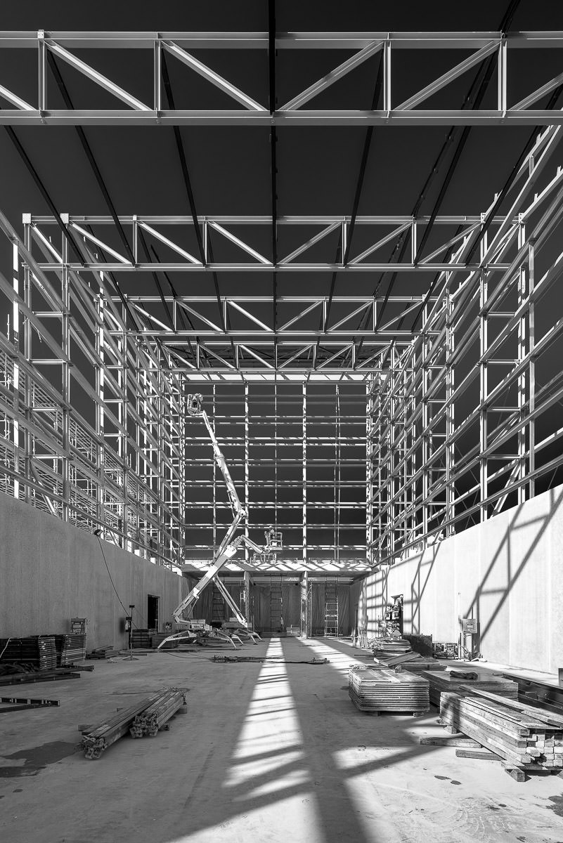 Dangrove Art Storage Facility - Construction Progress