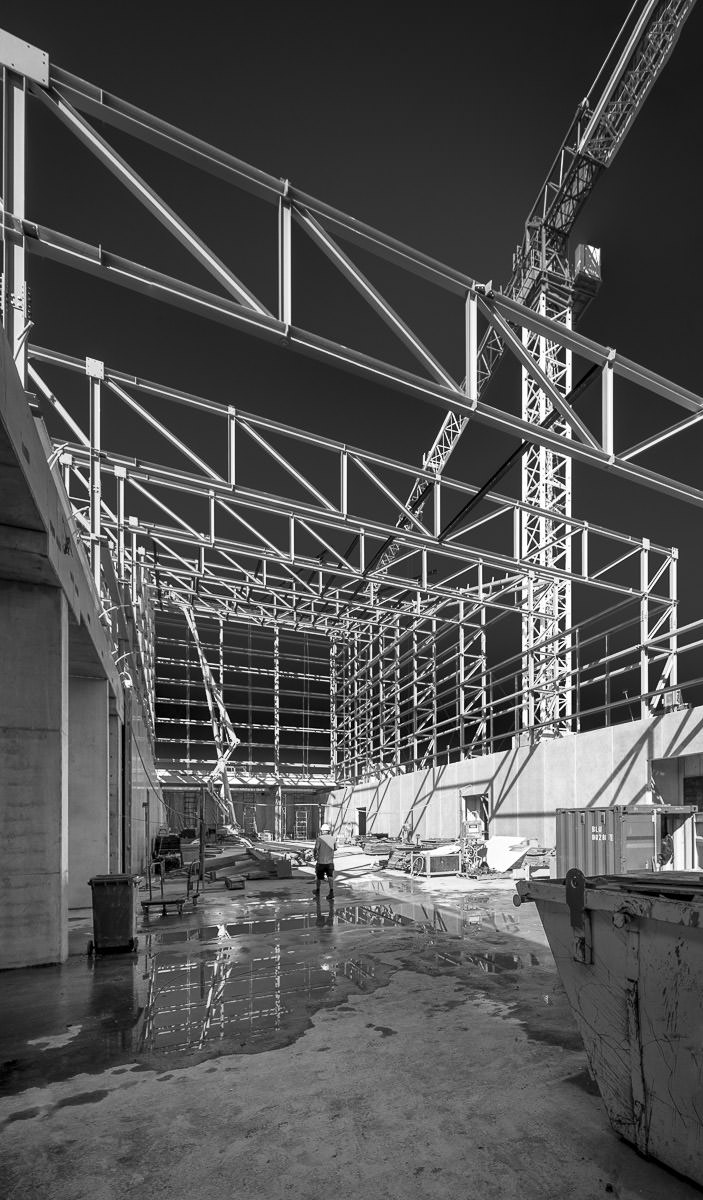 Dangrove Art Storage Facility - Construction Progress