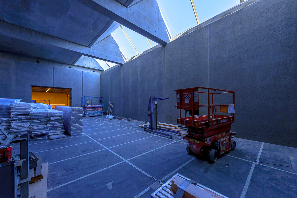 Dangrove Art Storage Facility - Construction Progress