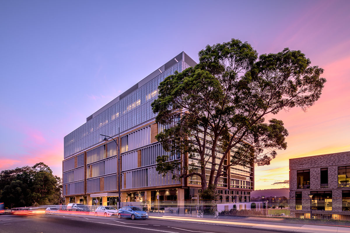 Mann Street Commercial Building, Gosford, by Group GSA. Photo by The Guthrie Project.
