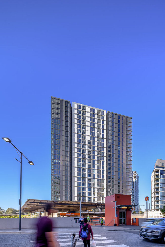 Icon and Marque Apartments, Discovery Point, Wolli Creek, by Frasers Property & Group GSA