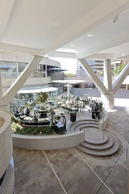 Grand Duk Café Fitout, Grosvenor Place Sydney, by Humphrey + Edwards Architects