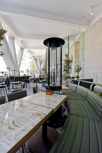 Grand Duk Café Fitout, Grosvenor Place Sydney, by Humphrey + Edwards Architects