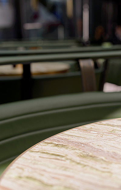 Grand Duk Café Fitout, Grosvenor Place Sydney, by Humphrey + Edwards Architects