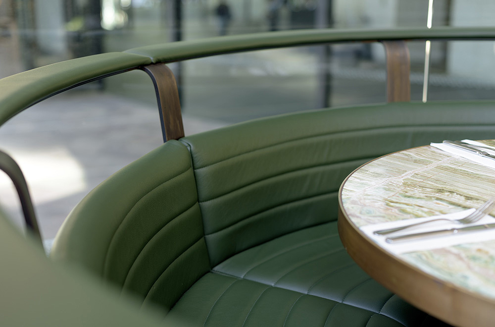 Grand Duk Café Fitout, Grosvenor Place Sydney, by Humphrey + Edwards Architects