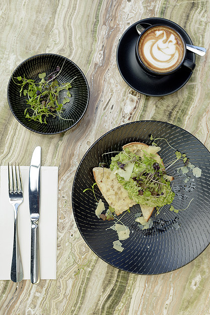 Grand Duk Café Fitout, Grosvenor Place Sydney, by Humphrey + Edwards Architects