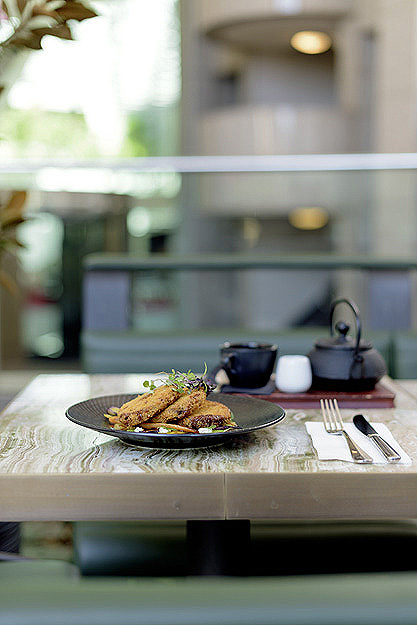 Grand Duk Café Fitout, Grosvenor Place Sydney, by Humphrey + Edwards Architects