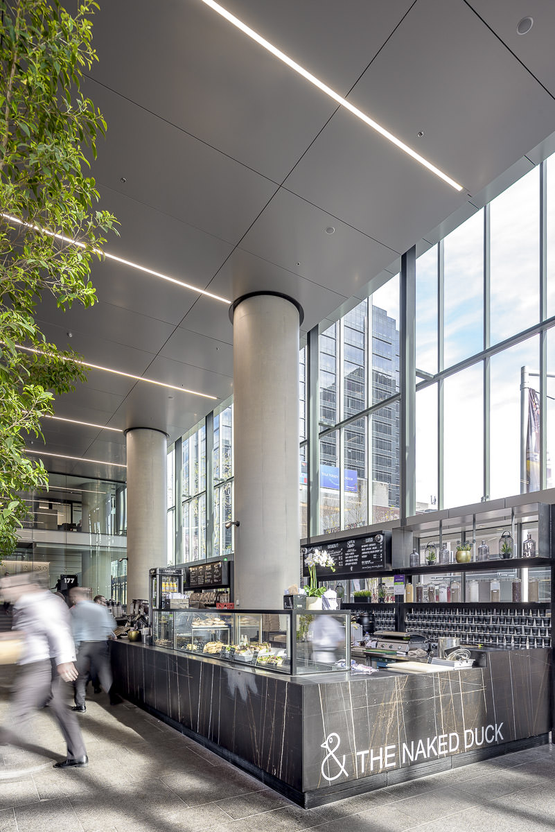 Naked Duck Café Fitout, North Sydney, by Humphrey + Edwards Architects