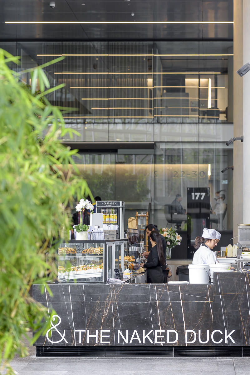 Naked Duck Café Fitout, North Sydney, by Humphrey + Edwards Architects