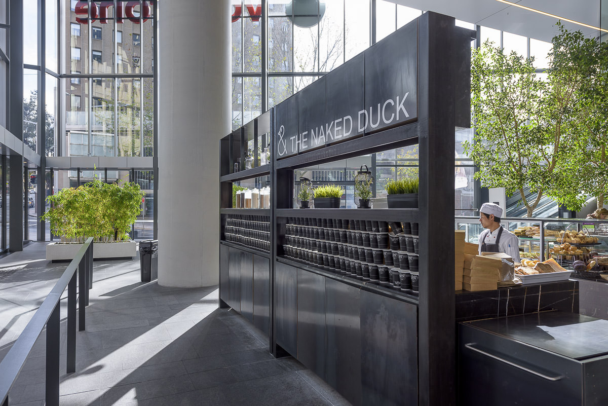 Naked Duck Café Fitout, North Sydney, by Humphrey + Edwards Architects