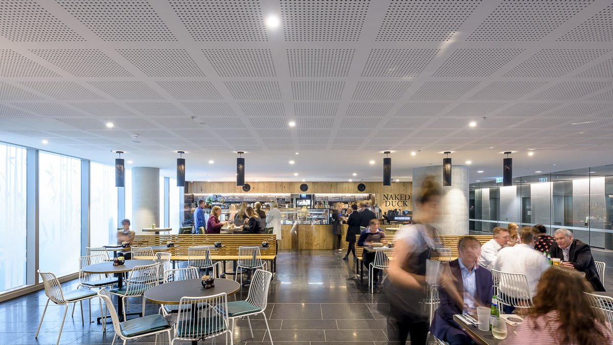 Naked Duck Café Fitout, North Sydney, by Humphrey + Edwards Architects