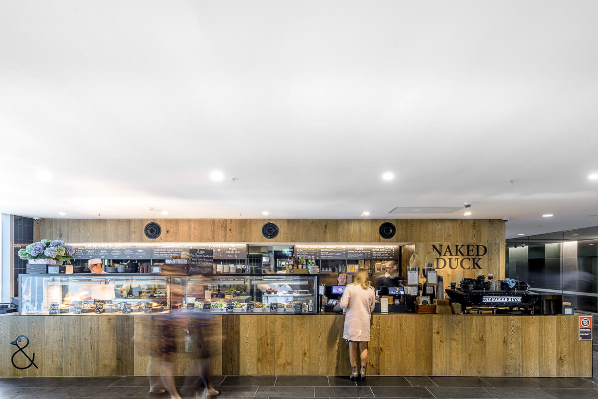 Naked Duck Café Fitout, North Sydney, by Humphrey + Edwards Architects