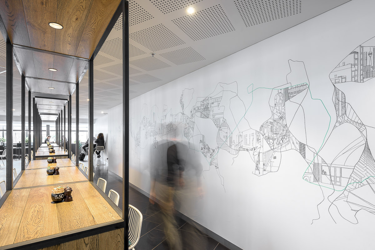 Naked Duck Café Fitout, North Sydney, by Humphrey + Edwards Architects