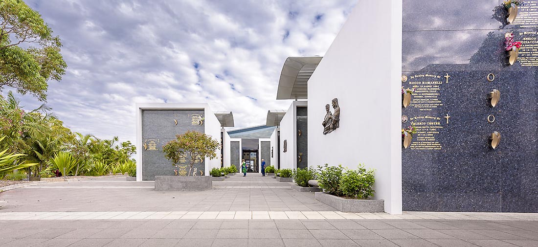 ESMP Mausoleum and Crypts, by Habitat Architects, Tom Cox 