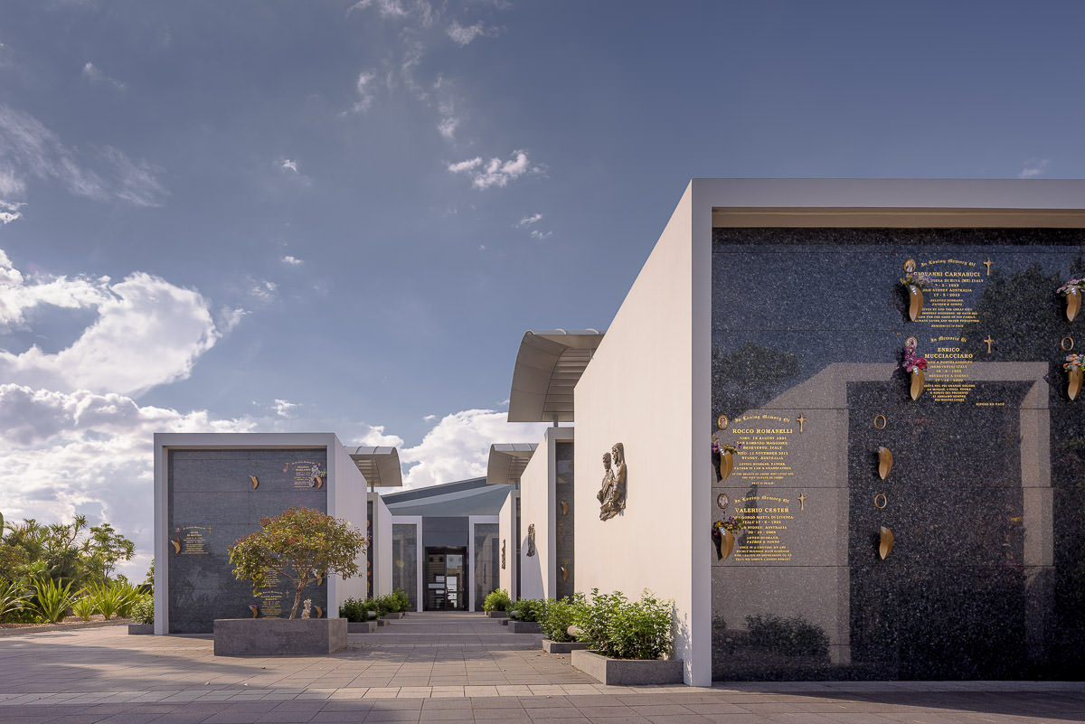 ESMP Mausoleum and Crypts, by Habitat Architects, Tom Cox 