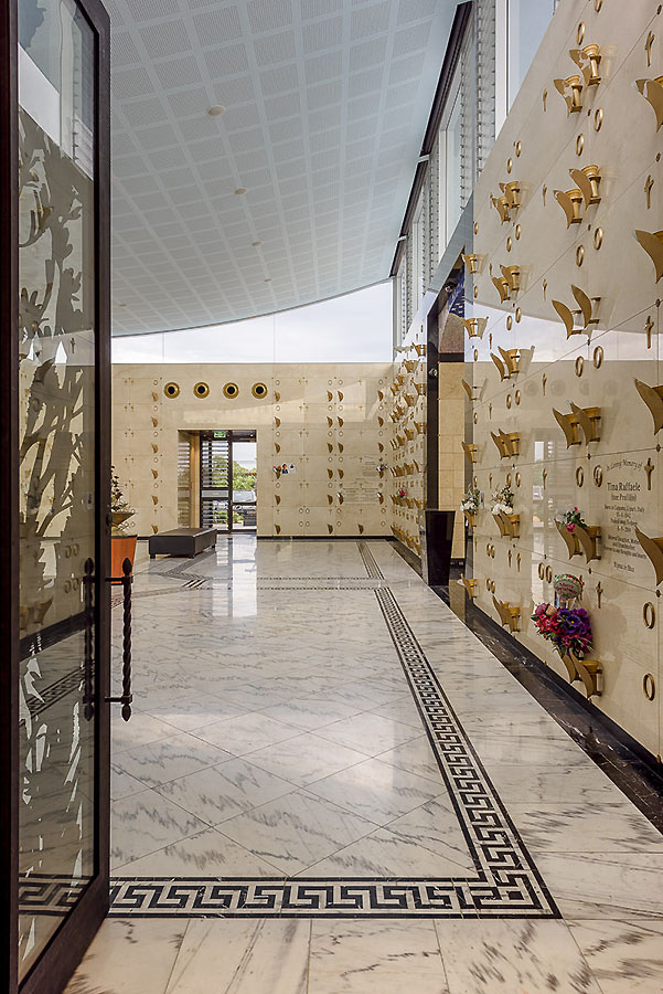 ESMP Mausoleum and Crypts, by Habitat Architects, Tom Cox 