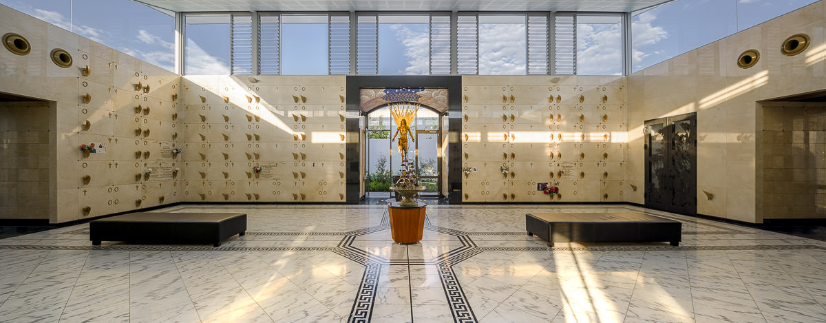 ESMP Mausoleum and Crypts, by Habitat Architects, Tom Cox 