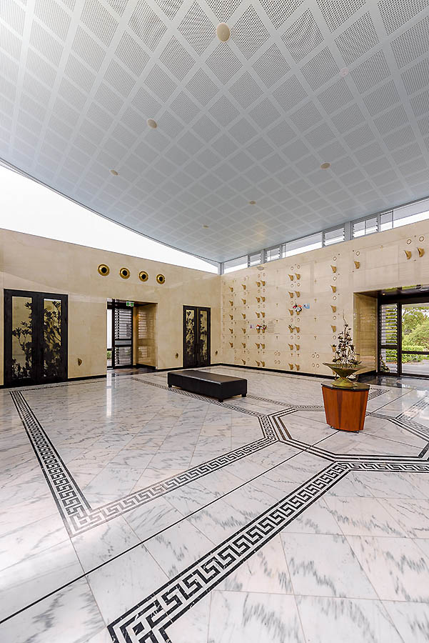 ESMP Mausoleum and Crypts, by Habitat Architects, Tom Cox 