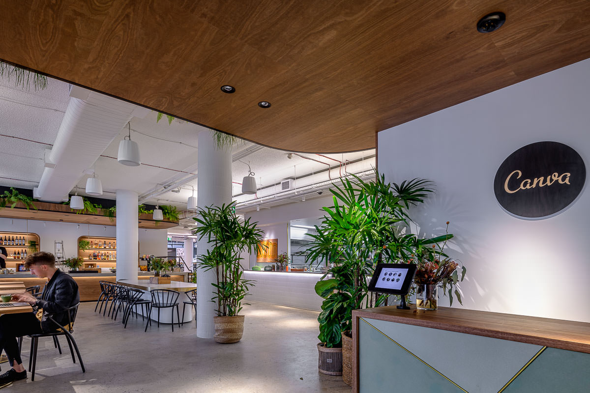 Canva Offices, Surry Hills. Construction by Infinity, Architecture by Candalepas Associates.