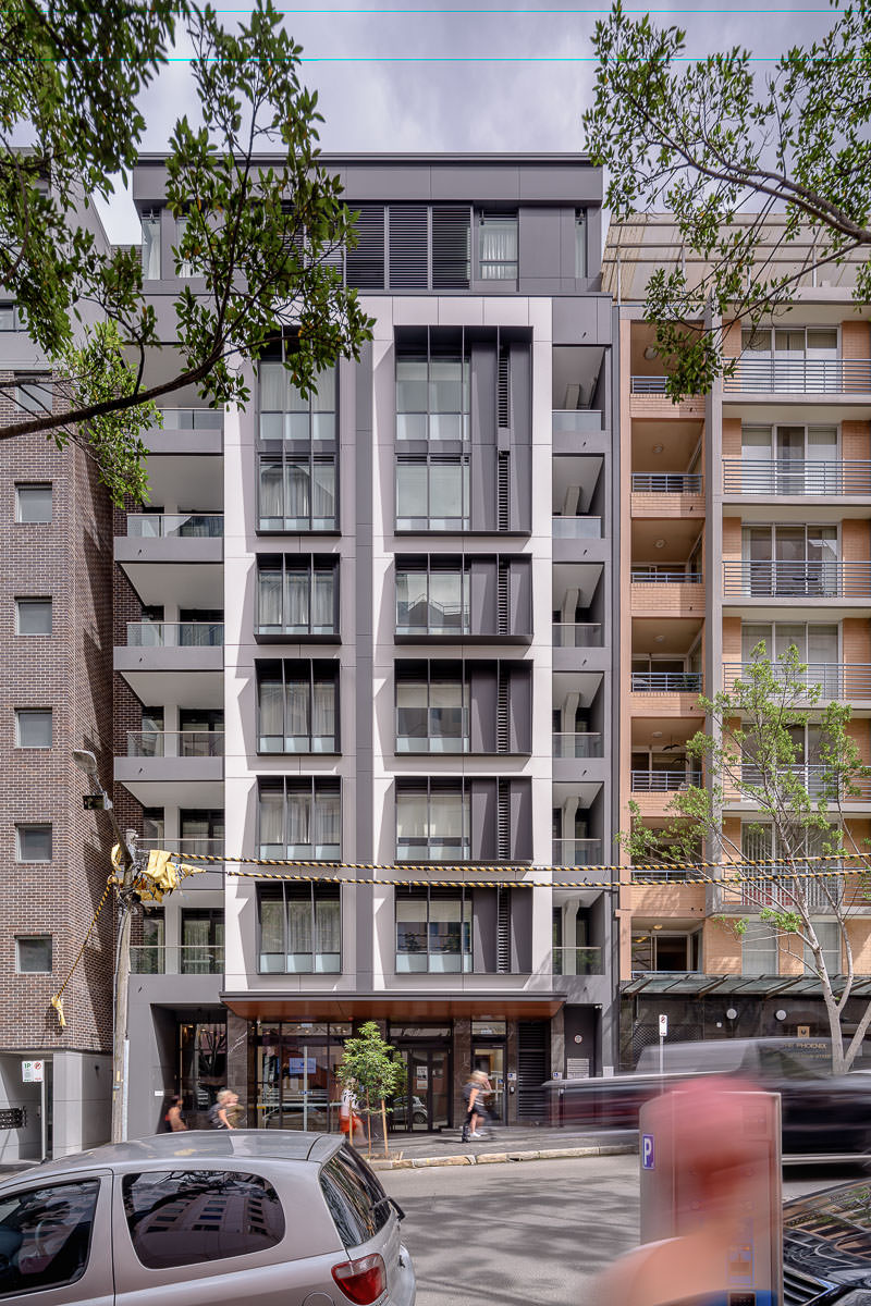 Cititel / Metro Residences, Pyrmont. Construction by Infinity, Architecture by D Studio, Photography by The Guthrie Project