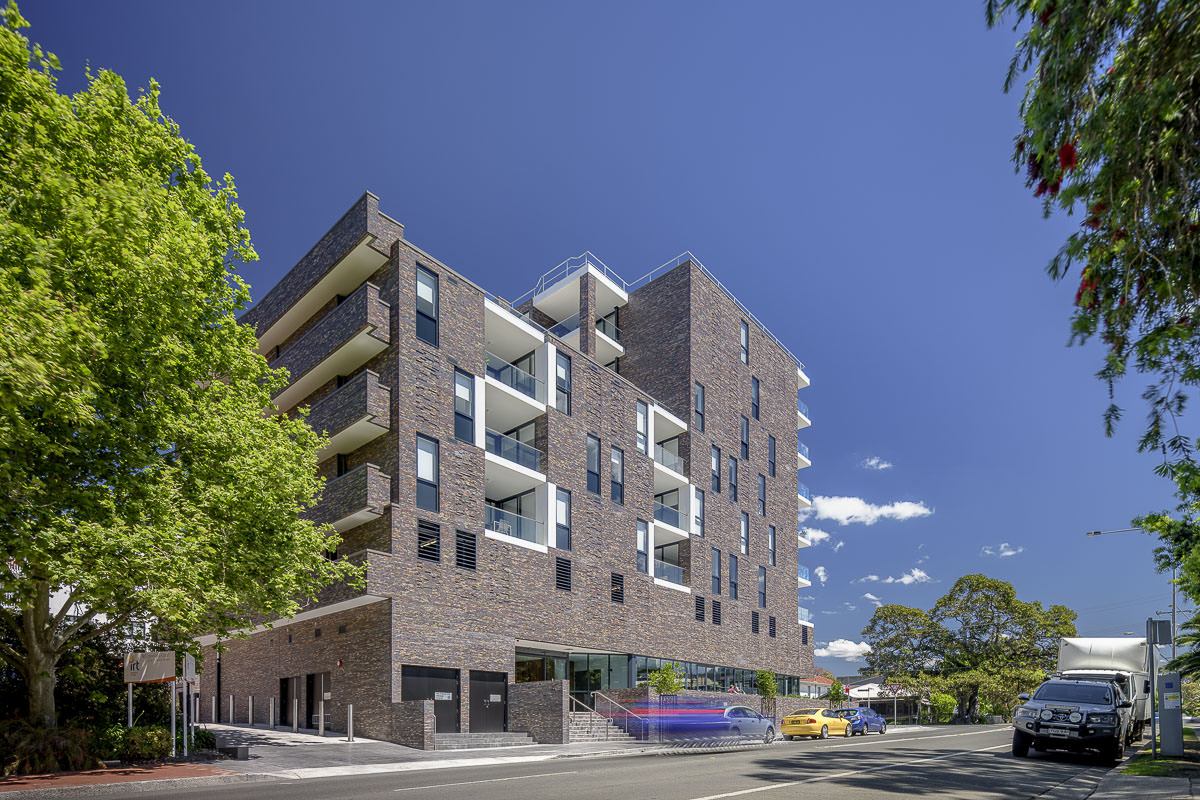Water's Edge Apartments Meadowbank, Infinity Constructions, Robertson Marks Architects